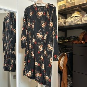 The Odells pleated dress, Size S